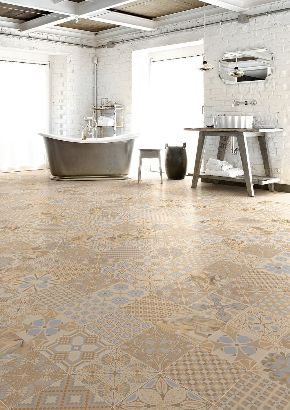 Ladrilho Tassel Crema 2